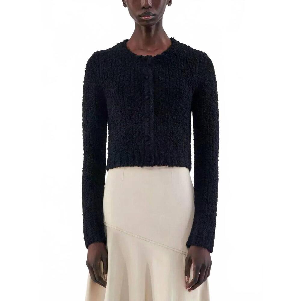 NEW ADAM LIPPES alice cardigan in black